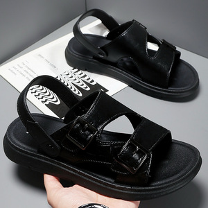 <span class=keywords><strong>Sandali</strong></span> da Uomo Estivi 2025 con Plateau e Stampa Leggeri Scarpe Casual Open Toe con <span class=keywords><strong>Suola</strong></span> Morbida Antiscivolo in PVC Traspiranti da Esterno - Product Image 5