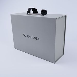 Herbruikbare magnetische cadeaudoos met aangepast logo, kartonnen vouwverpakkingen met lint - Product Image 2