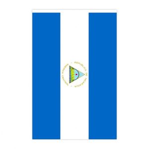 Banderines de Poliéster de 5.5x8 Pulgadas con Diseño de Nicaragua, Impresión Digital, Decoración Interior y Exterior (20 Piezas/Juego), Venta al Por Mayor - Product Image 2