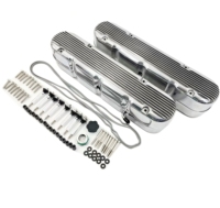 Couvercles de soupapes à ailettes en aluminium poli avec supports de bobine et couvercles pour LS1 LS2 LS3 LS6 LS7 5.7 6.0 6.2L