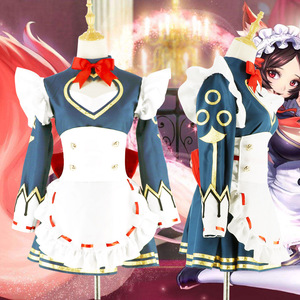 Daji Maid Cosplay Outfit Women Anime Costume Dress Polyester Fiber Spring 2022 Role Play Game Apparel - Product Image 1