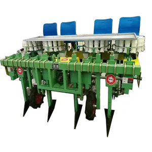 walk type tractor mounted vegetable seeds planting machine vegetable seed planter vegetable transplanter