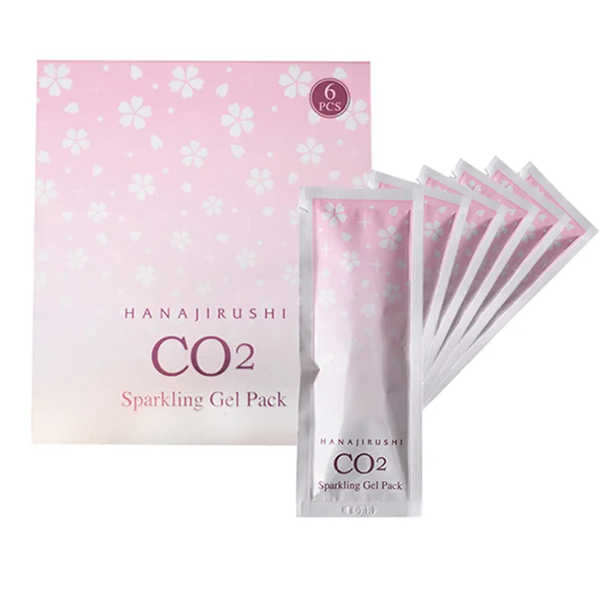 Masker gel co2 carboxy produk perawatan kulit wajah Jepang untuk masker gel wanita