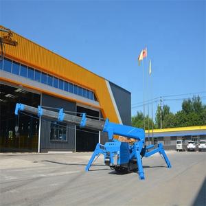 Mini grúa Araña, grúa sobre orugas con estabilizador telescópico hidráulico, grúas pequeñas para espacios estrechos - Product Image 2