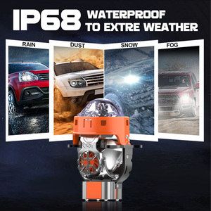 Xenplus LP56 170W 6000K 56000LM IP68 Proyector <span class=keywords><strong>LED</strong></span> de 3.0 Pulgadas con Lente, Luz Alta y Baja, Faro Delantero H4 <span class=keywords><strong>LED</strong></span> Bi-<span class=keywords><strong>LED</strong></span>, Lámpara Antiniebla - Product Image 4