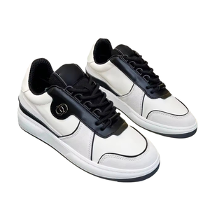 Zapatos de Skateboard de Cuero Genuino de Diseñador, Zapatillas Deportivas Casuales de Lujo de Alta Gama para Hombre y Mujer, Zapatos Transpirables para Caminar y Correr - Product Image 1