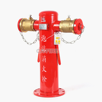 Hydrant à mousse CA Fire DN80-150 1,6 MPa en fonte pour système de lutte contre l'incendie extérieur, pour la protection incendie industrielle