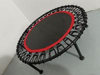 Trampoline pliable de gymnastique d'intérieur pour adultes, équipement de fitness pour sauts, sans filet de protection, pour usage domestique