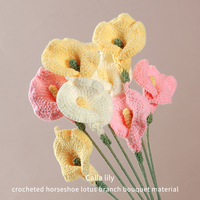 Handgemachte Wolle Häkel strauß Gestrickte Blumen Valentinstag Mutter S Tag Konservierte Blumen Blumenstrauß