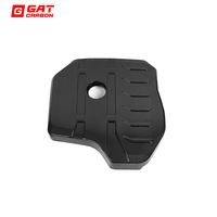 Pour BMW Série 4 G22 G23 G26, plaque de protection modifiée du compartiment moteur en fibre de carbone sèche