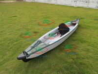 Kayak gonflable de haute qualité pour 1 personne, bateau pliable, accessoire d'été, 2022