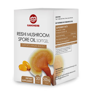 น้ำมันสปอร์เห็ดหลินจือ GANOHERB ออร์แกนิค 100% ได้รับการรับรองมาตรฐาน GMP ISO22000 HALAL KOSHER สารสกัดเห็ดหลินจือขายดี - Product Image 2