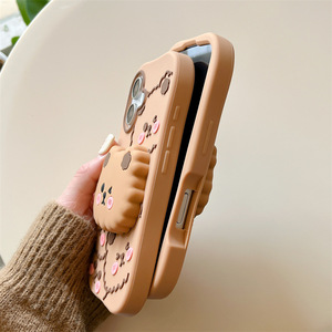 Moda femminile carino 3D cartone animato linea orso telefono antiurto custodia <span class=keywords><strong>per</strong></span> cellulare accessori <span class=keywords><strong>per</strong></span> iPhone 13 14 15 16 <span class=keywords><strong>Cover</strong></span> - Product Image 5