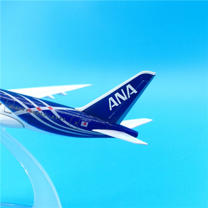 Modellino in Metallo Pressofuso di Boeing B787-8 <span class=keywords><strong>ANA</strong></span>, 14cm, Scala 1/450, Ornamento Aeronautico con Base Espositiva - Product Image 3