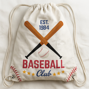 Sac à cordon en coton avec logo personnalisé Sac à dos promotionnel lavable et réutilisable pour le sport, le voyage, la salle de sport, l'école, les achats et l'emballage - Product Image 1