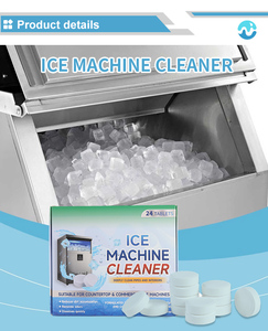 Tablettes de nettoyage pour machine à glaçons, lot de 24, sans nickel, compatibles Frigidaire, Opal, GE Profile, <span class=keywords><strong>Kitchenaid</strong></span>, inodores, pour des glaçons cristallins - Product Image 2