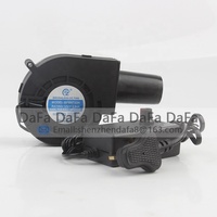 Nouveau ventilateur de refroidissement DC12V 2.94A 9733 à vitesse variable haute performance pour barbecue, dépoussiérage et gonflage, BFB9733H, prise britannique