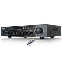 Amplificateur de mixage audio stéréo à écho avec télécommande 2 canaux de classe AB pour karaoké, fournisseur OEM