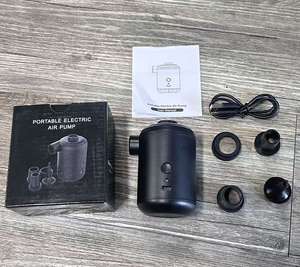 Portable ménage extérieur Mini Air gonfler pompe multifonctionnel coussin d'air petite pompe électrique tente Camping - Product Image 3