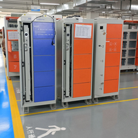RFID personnalisé avec NFC serrure électronique à empreinte digitale système de casier intelligent armoire de charge de station d'échange de batterie extérieure de type carte