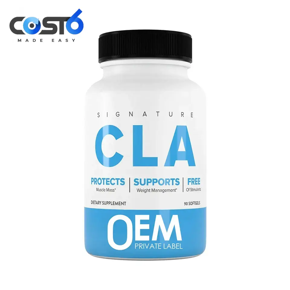 オメガ3 6 9によってサポートされているCLASoftgelOEM脂肪魚CLASoftgelsは脂肪を燃焼します魚油減量ビタミンEClaサプリメント