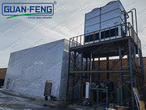 Congélateur rapide à spirale pour bœuf, congélateur rapide pour hamburgers, machine de congélation IQF pour ligne de transformation alimentaire - Product Image 5