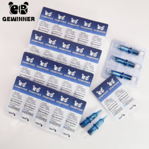 ゲウィナー 最も人気のあるプロ用使い捨て永久タトゥーニードル 高品質カートリッジ 個別包装 - Product Image 6