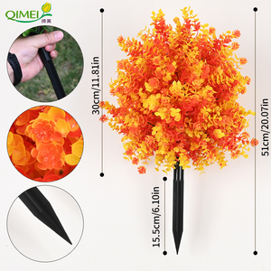 Arbres artificiels en forme de <span class=keywords><strong>boule</strong></span> d'eucalyptus avec piquets de sol, arbustes en buis, plantes, buissons pour la décoration de jardin, de véranda, de cour et de patio - Product Image 4