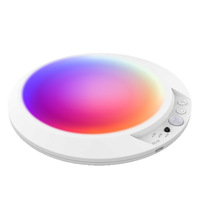 Lámpara de Techo con Sensor de Movimiento, Recargable por USB Tipo-C, Magnética, Inalámbrica, con Control Remoto, Luz Nocturna LED para Cocina y Vestíbulo