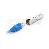 Módulo Transceptor de Cobre RJ45 SFP 10/100/1000BASE-T y SFP+ 10GBASE-T de 30m 80m para Switches Ethernet