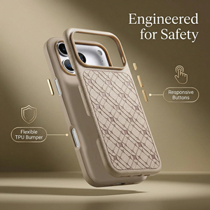 ใหม่เคสโทรศัพท์ลายสก๊อตสำหรับ <span class=keywords><strong>iPhone</strong></span> 17 <span class=keywords><strong>PRO</strong></span> MAX หนังบางพิเศษเข้ากันได้กับ <span class=keywords><strong>iPhone</strong></span> 16กระดุมโลหะดีไซน์หนังสำหรับ <span class=keywords><strong>iPhone</strong></span> - Product Image 4