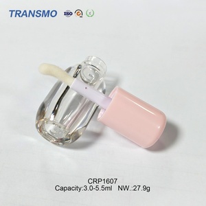 Tubos de Brillo Labial Personalizados con Tapa de Rosca y Brocha Grande, Envase Vacío de 3.0-5.5ml, Tubo Redondo para Lápiz Labial Líquido y Rubor para Cosméticos - Product Image 5