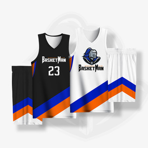 Set Latihan Bola Basket Cepat Kering Unisex Kustom, Jersey Tanpa Lengan Bernapas, Celana Pendek, Cetak Sublimasi Nama Tim, Nomor, Logo - Product Image 1