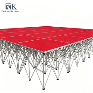 <b>Hot</b> Sale Stage Equipment System Durable Aluminum Smart Stage Outdoor Stage Kit for Weddings and Concerts - Product Image 1