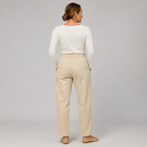 Pantaloni <span class=keywords><strong>cargo</strong></span> <span class=keywords><strong>beige</strong></span> da <span class=keywords><strong>donna</strong></span> Reflect Pant, a vita alta, multitasche, stile streetwear, estetica Y2K, pantaloni utility. - Product Image 2
