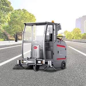 Yollar için Sterll ST9 süpürgesi makineleri mekanik süpürge sokak süpürgesi asfalt yol süpürücü CE CE