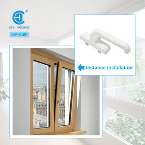 Accessoires en aluminium Poignées crémone pour portes et fenêtres Prix Serrures multipoints Ouverture vers l'intérieur Accessoires pour battants - Product Image 5