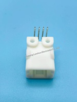 Connecteur de contact en laiton pour automobile domestique 12V 5A, fiche enfichable 4 broches, prise de carte PCB, pas de 2,2 mm, -40-125°C, mâle