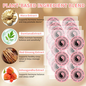 Nouveaux Patchs d'Amour Discrets à l'Extrait de Ginseng Rouge pour l'Équilibre Hormonal et l'Amélioration du Désir Sexuel des Couples Mariés – Réveillez la Flamme de la Romance - Product Image 5