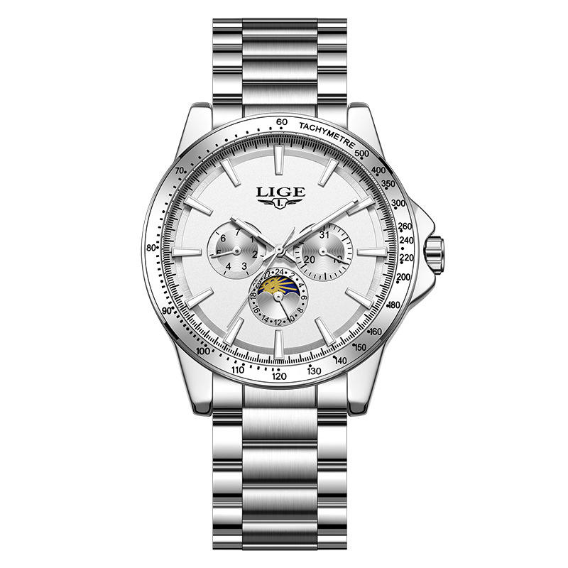 สีขาวเงิน