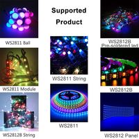 DC5-24V WS2811 WS2812B Pixels LED Contrôleur 14 Touches À Distance DIY RGB Contrôleur