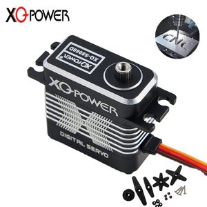 Servo numérique étanche 48 kg 62 kg de couple, moteur sans noyau haute vitesse 6V 8.4V pour robot, camion monstre RC, planeur RC, gouvernail - Product Image 2