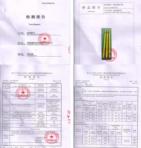 고품질 TIDPOWER 33kv 전기 핫스틱 8m 삼각형 고전압 절연 텔레스코픽 에폭시 수지 섬유유리 MV&HV - Product Image 6