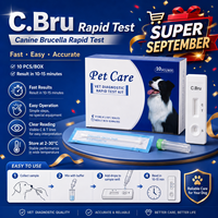 Test en gros des anticorps de Brucella canine C.Bru Ab – Cassette de diagnostic vétérinaire pour chiens