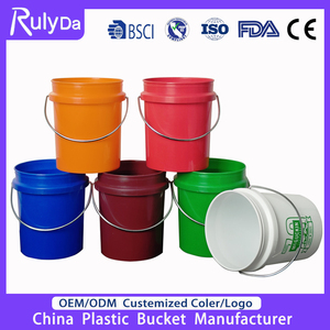 Bán Buôn Siêu Thị Khuyến Mãi Giảm Giá Đồ Ăn Nhẹ Xô 500Ml Nhựa Xô Với Kim Loại Xử Lý - Product Image 2