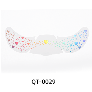 Adesivi per Tatuaggi Temporanei Personalizzati all'Ingrosso, Stelle Glitterate e Lentiggini Rosse in Lamina per Trucco Viso di Donne e Ragazze - Product Image 6