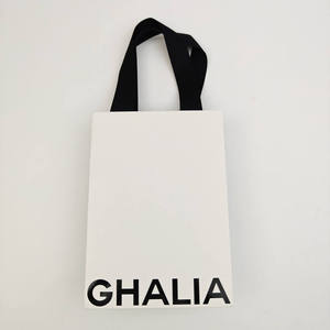 Customized UV Logo Luxury Recyclable Paper Shopping <b>Bags</b> <b>Gift</b> Packaging Ideal for Small Business - Product Image 3