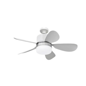 85-265 volts modern E27 base DC motor with 5 blades LED <b>ceiling</b> fan <b>light</b>, equipped with <b>remote</b> <b>control</b>, suitable for home - Product Image 1