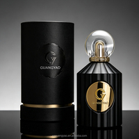 Botol Parfum Kaca Mewah Gaya Dubai 100ml Botol Parfum Merah Matte Kustomisasi Tersedia Sampel Gratis Botol Parfum OEM