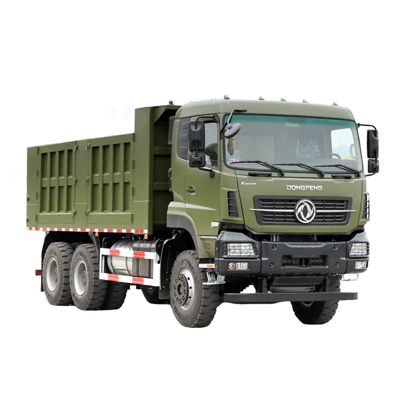 Camion à benne basculante Dongfeng LHD 6x4 avec E-mark GCC OTTC 20 cubique camion à benne basculante
